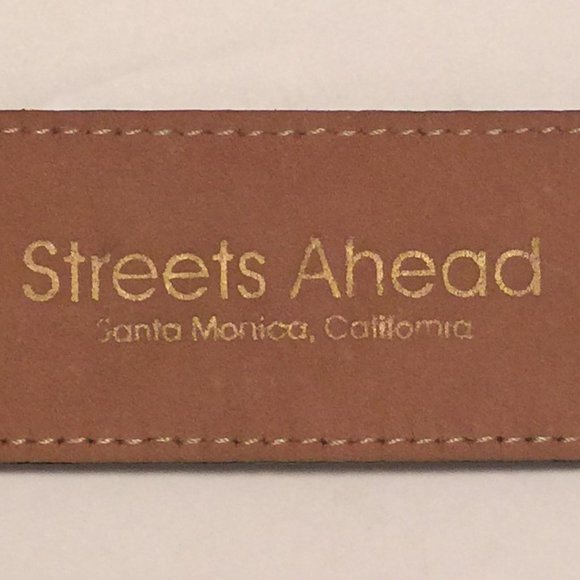 STREETS AHEAD LEATHER/METAL BELT - Picture 7 of 8